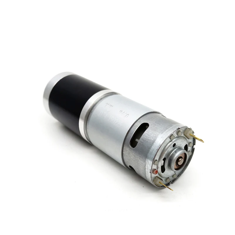 TT Motor 42mm planetary geared motor 775 PMDC motor with encoder 12V 24V high torque for robot
