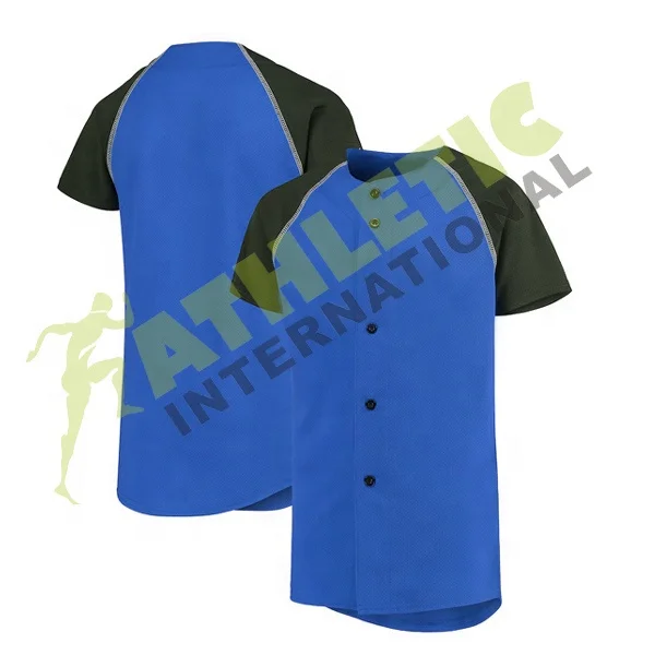 Baseball and Softball Wear Jersey Shirts Sportswear High Quality OEM Custom Design Short Sleeve Breathable Quick Dry Jersey 2024