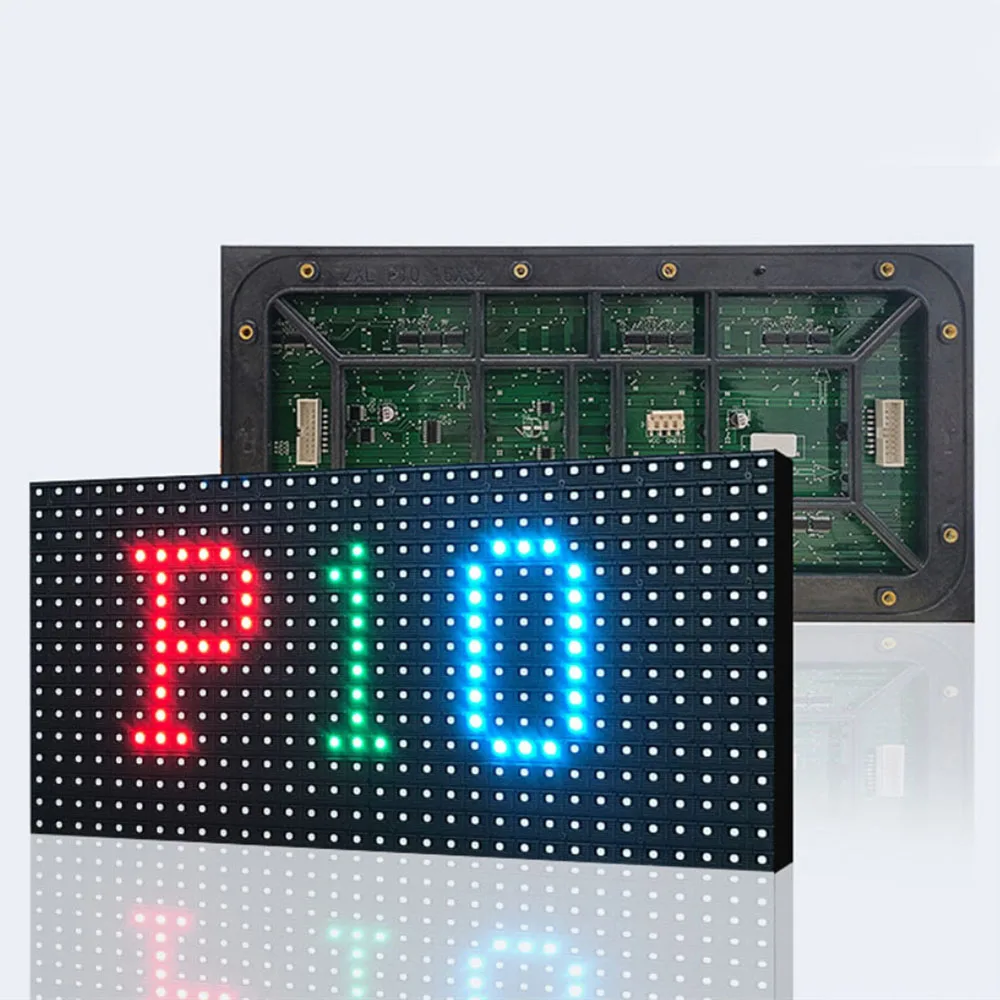 Full color RGB P10 LED Panel Board Display Module 320*160mm led display module led sign