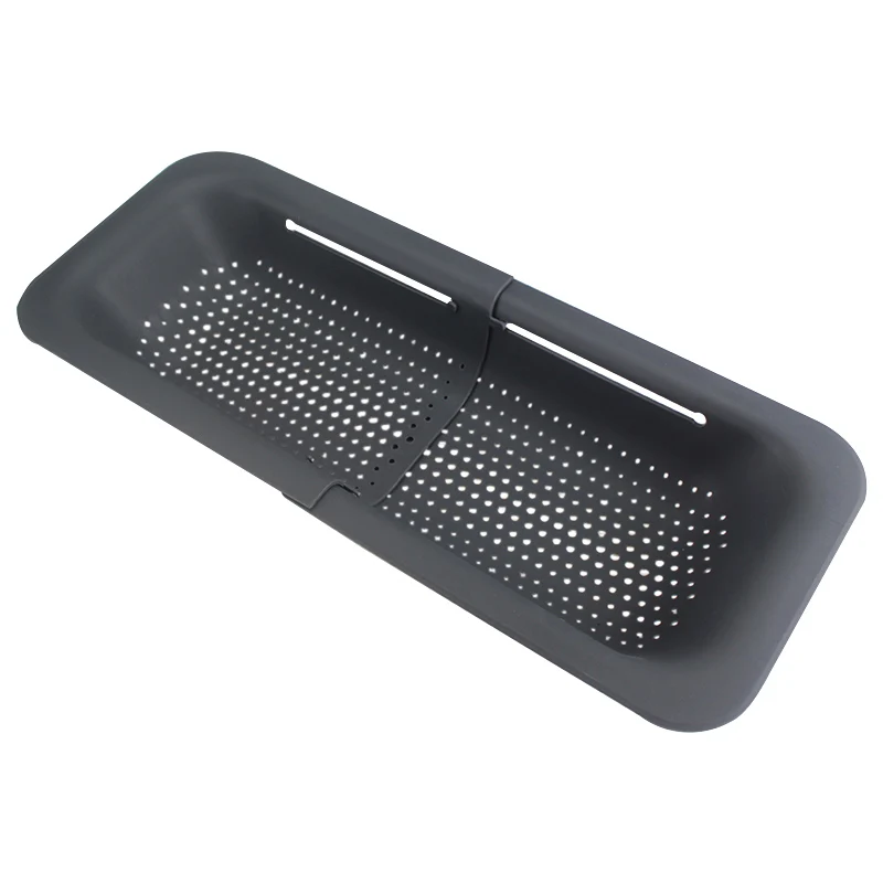 Over the Sink Extendable Colander Strainer Basket For Wash Vegetables and Fruits