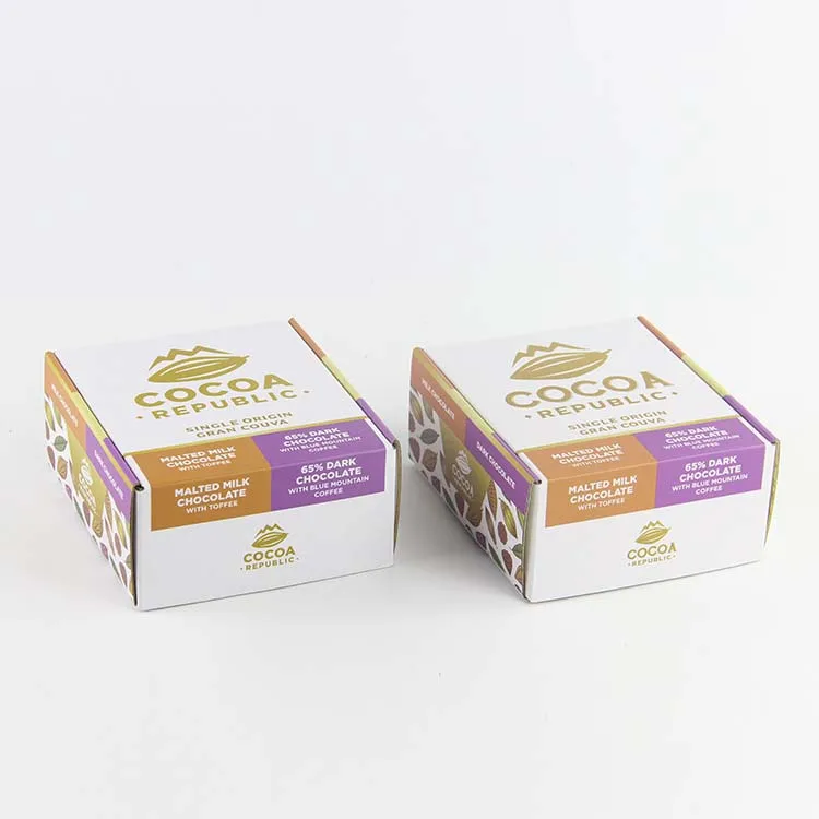 packaging electronic product gift cardboard mailing carton folding custom black mailer box