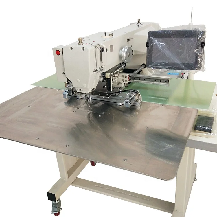 New launched products super big sewing area automatic computer pattern template sewing machine industrial