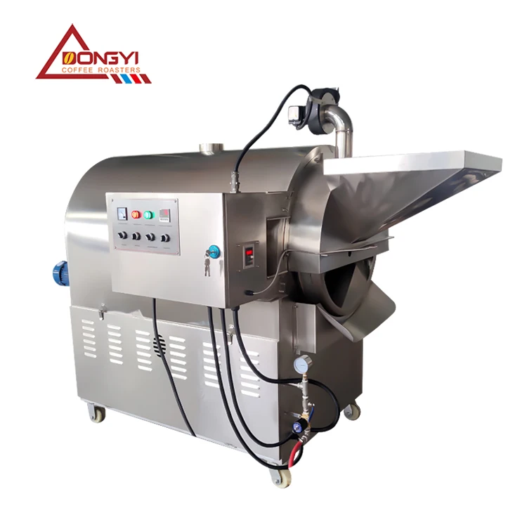 30kg 50KG 100KG commercial  306 stainless steel Peanuts Melon seeds soybeans roasting machine electric/gas heating