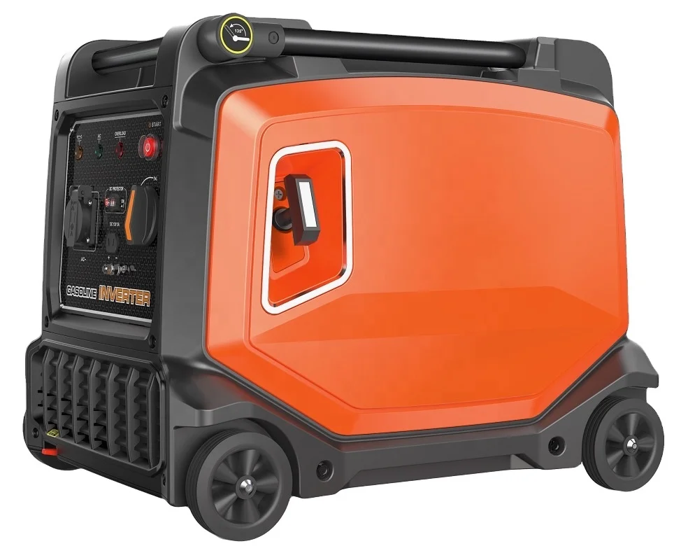 3300W Powered Petrol Portable Inverter Generator Silent Digital