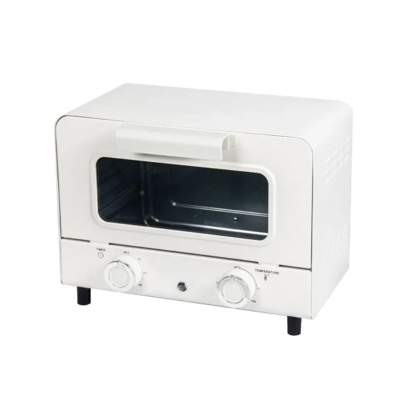 Portable 750W Mini Oven with Up & Down Heating, Defrost Function, 60-Minute Timer, and 0-250°C Temperature Range