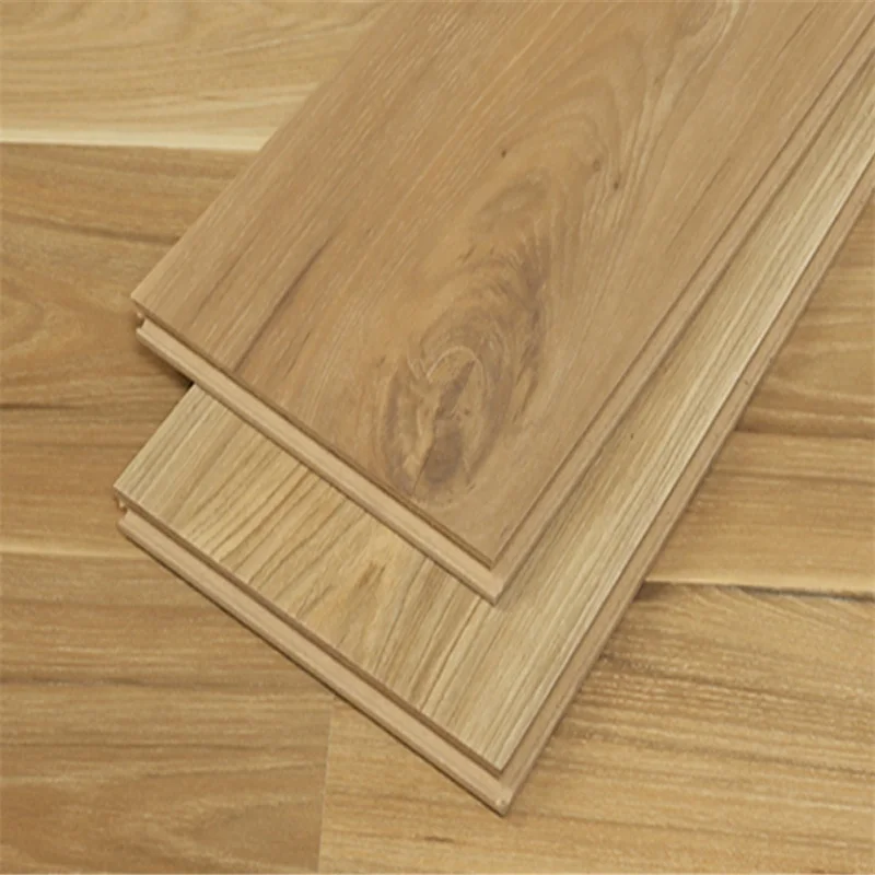 High Quality Modern Design HDF V-Grooved Laminated Wood Flooring AC4 Wear Resistant Click High Traffic Commercial Areas