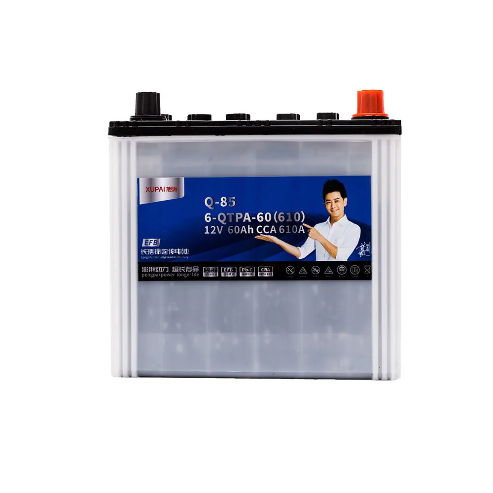 High-end Q85 6-QTPA-60/12V60AH Audi car battery For Subaru for wholesales Battery