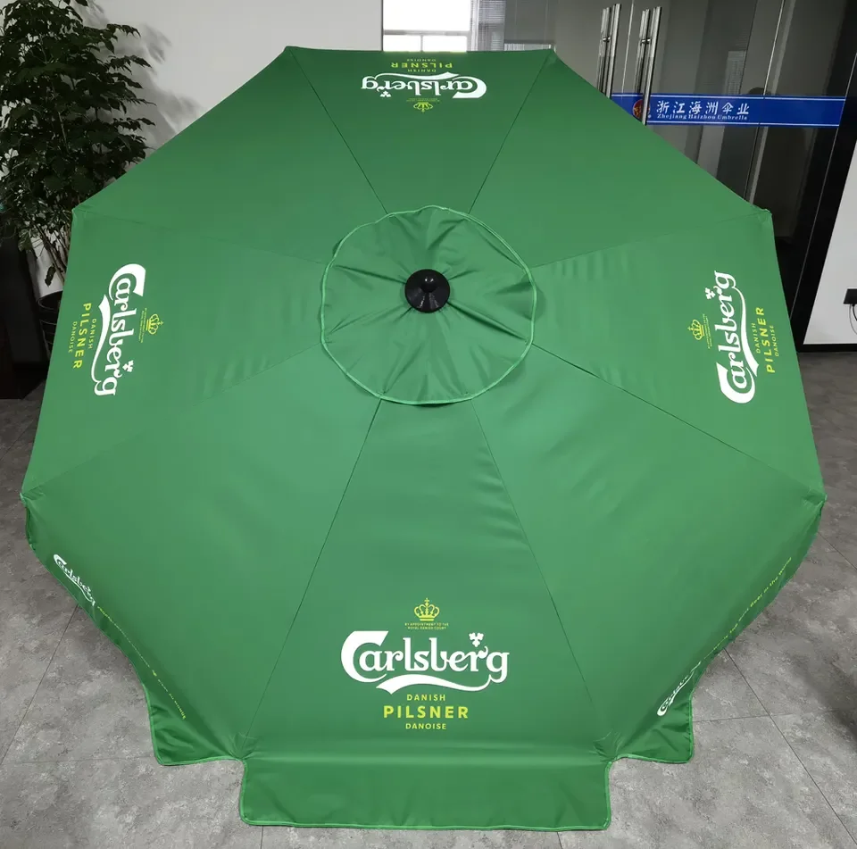 Luxury Boho Fringe Scalloped Pool Beach Umbrella Macrame Wooden Parasol de Jardin for Outdoor Market for Sun Protection