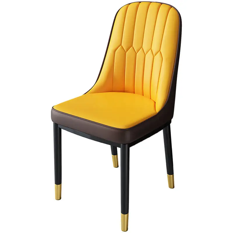 Wholesale Modern Luxury Accent Living Room Coffee Hotel Pu Leather Dining Room Chairs Dining Chair