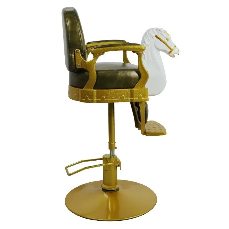 Kids Cartoon Children Comfortable Rotate Hydraulic Hair Cutting Beauty Salon Massage Hair Salon Chairs Barber Chair