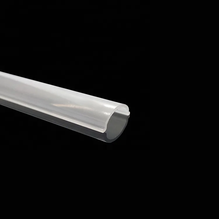 Indoor Office Classroom Lighting 14-75mm Width Square LED Light Cover Black Opal Diffuser for Housing Lighting