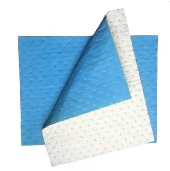 Wholesale Factory Direct Sell Oil Absorbent Pad Poly-backed Absorbing Sheets