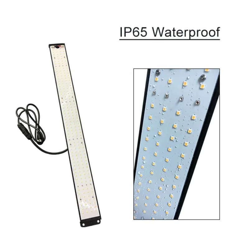 100W LED Grow Light Free Install Dimmable Full Spectrum Grow Lamp with IR & UV LED Plant Lights for Indoor Plants