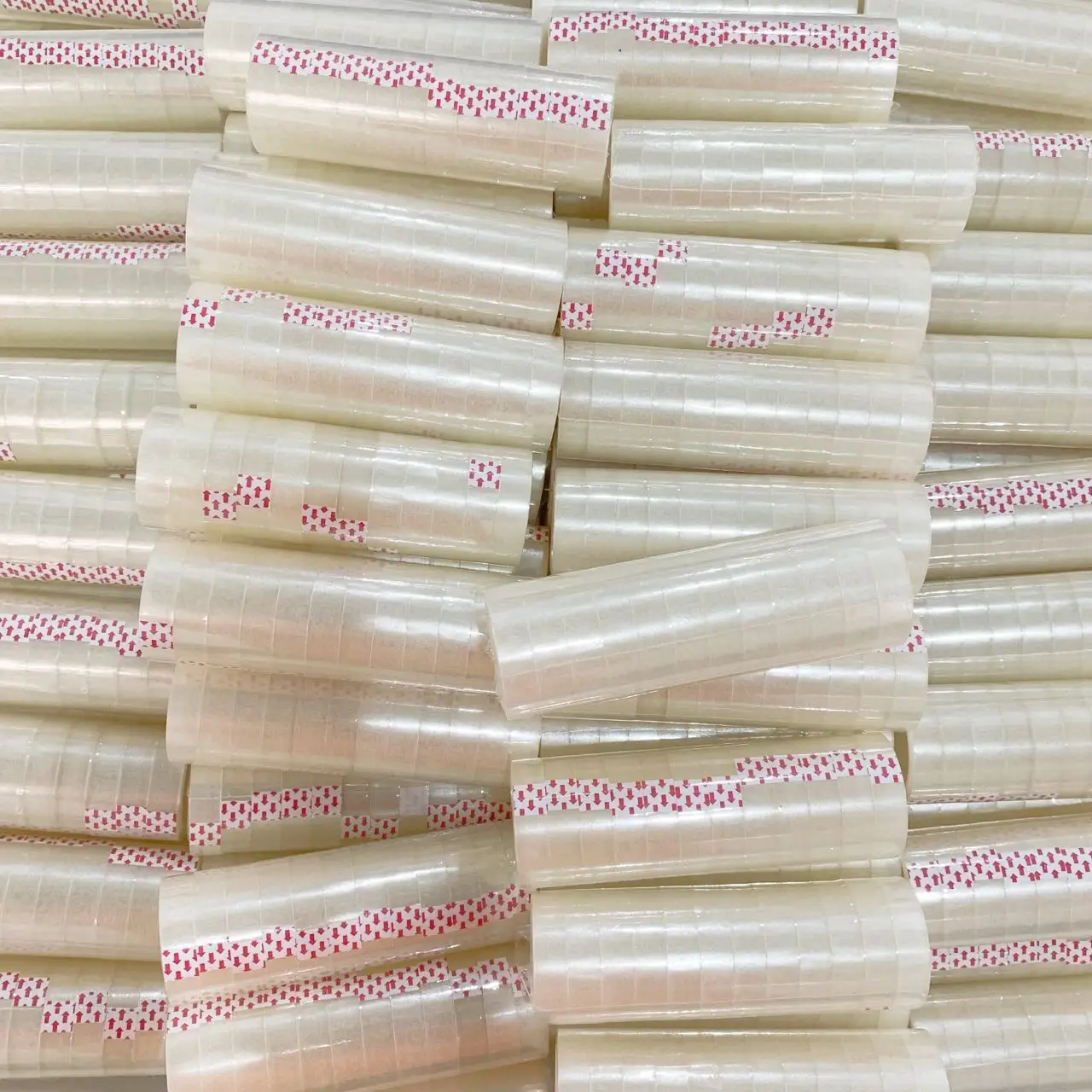 Hot selling opp/ bopp stationery adhesive tape for school customized super clear office Stationery tape desk tape sellotape