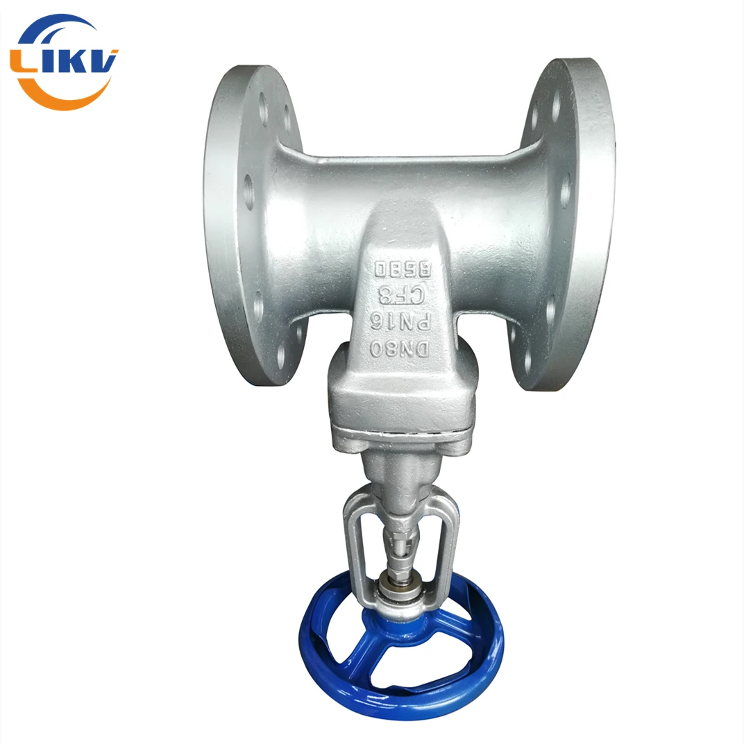 API Class 600 Flange Connection Os y Rising Stem Stainless Steel CF8 Gate Valves