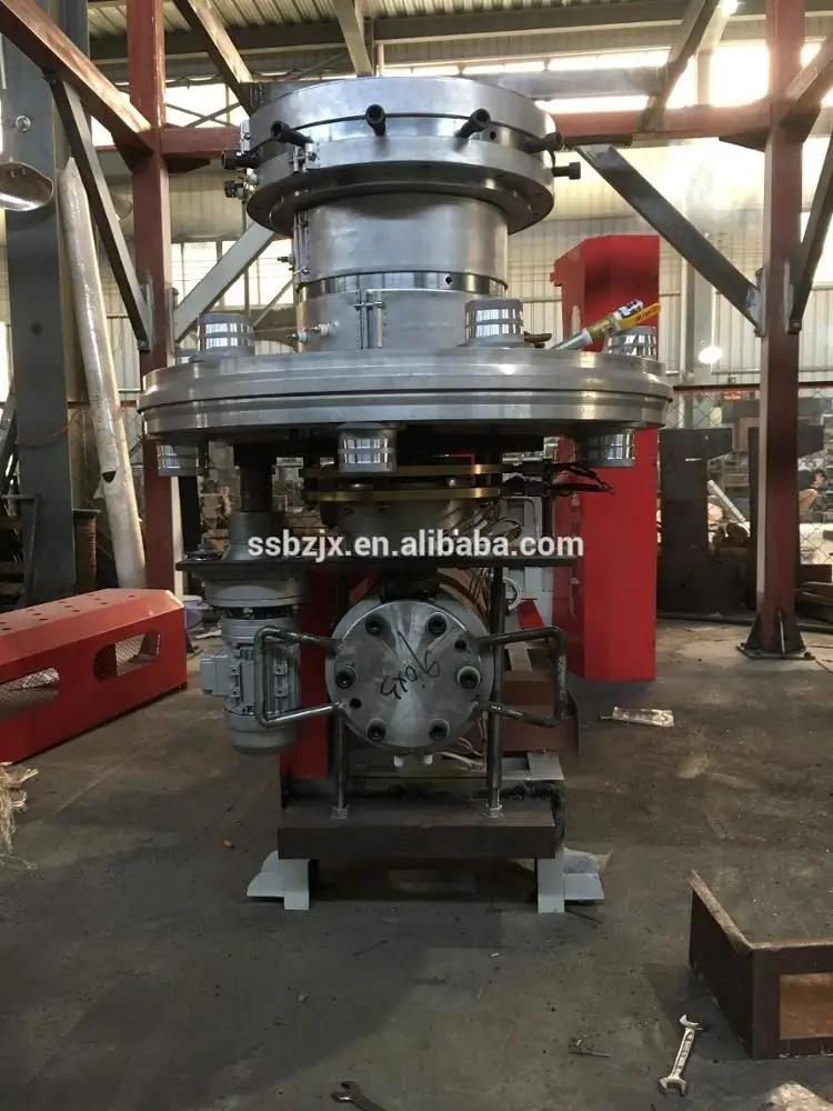 plastic garbage bag film blowing extruder machine