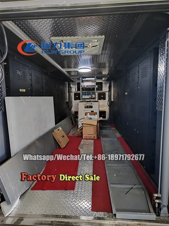 3 sides Full Color Mobile Led Vehicles Advertising Equipment Led Truck Body For Sale