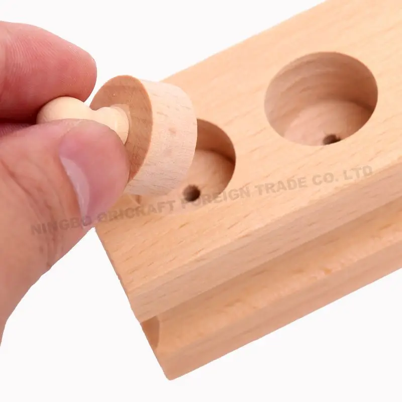 2021 Early education teaching aideco-friendly didactic creche wooden montessori toys for kids wooden food toy