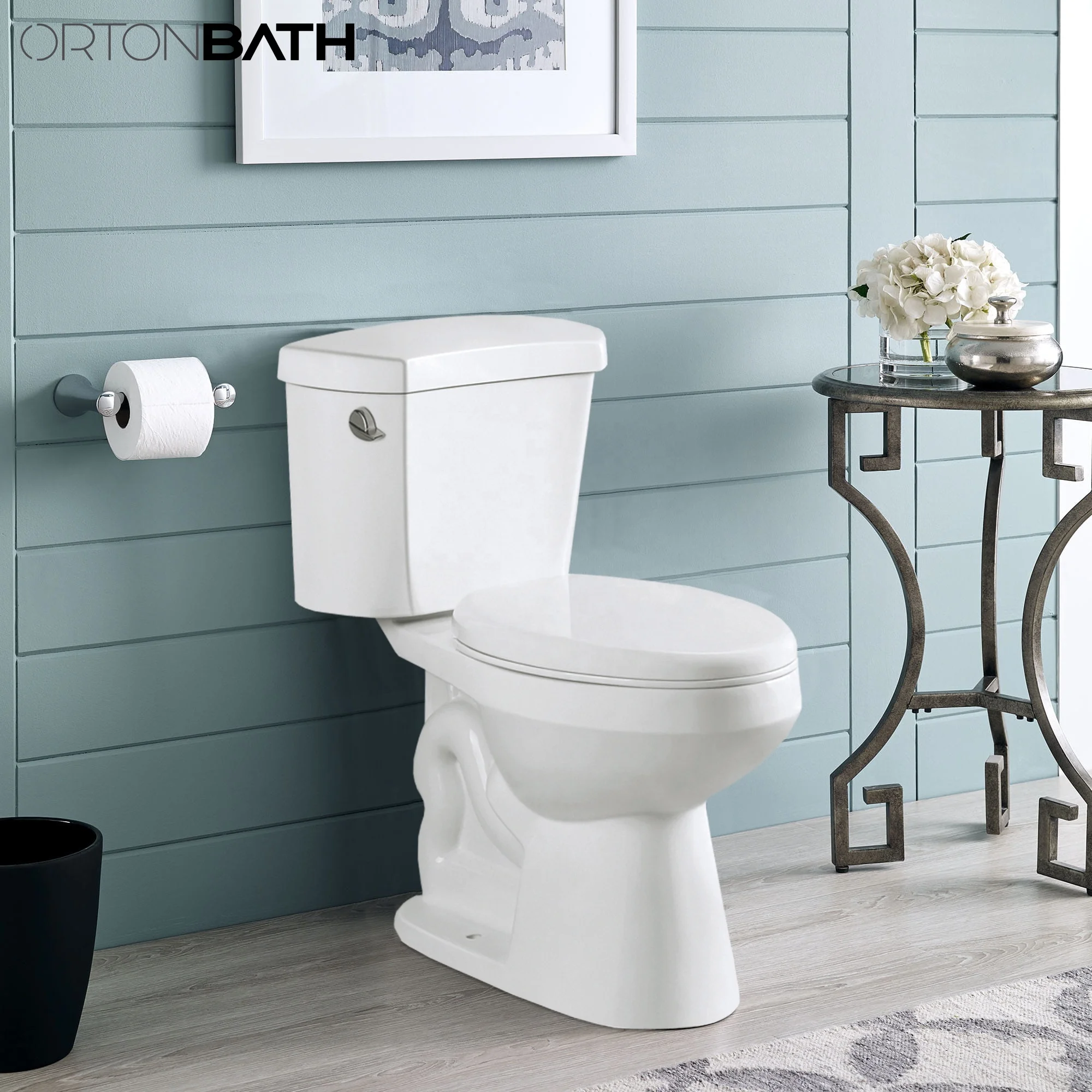 Керамический туалет ORTONBATH североамериканский комплект из двух предметов для компостирования проверка UPC MISO