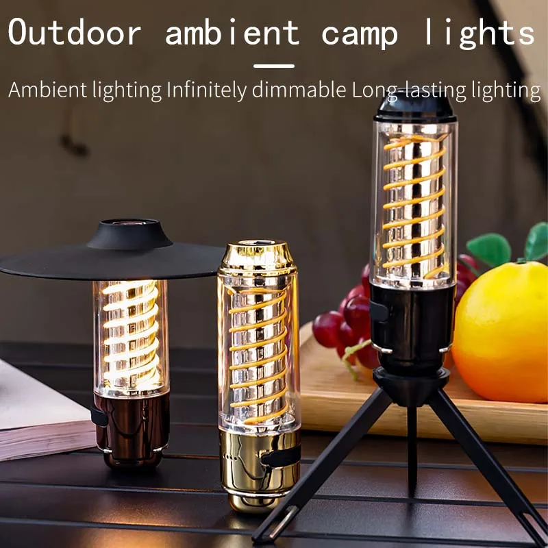 outdoor light camp waterproof light led camp led light camping rechargeable lamp