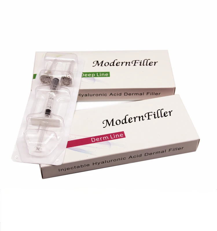 
2ml Sterile cross-linked hyaluronic acid for pen collagen dermal filler injection 