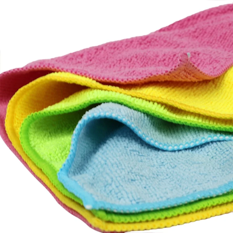 Microfiber cleaning cloth Absorbent Reusable Cleaning Cloths for Kitchen