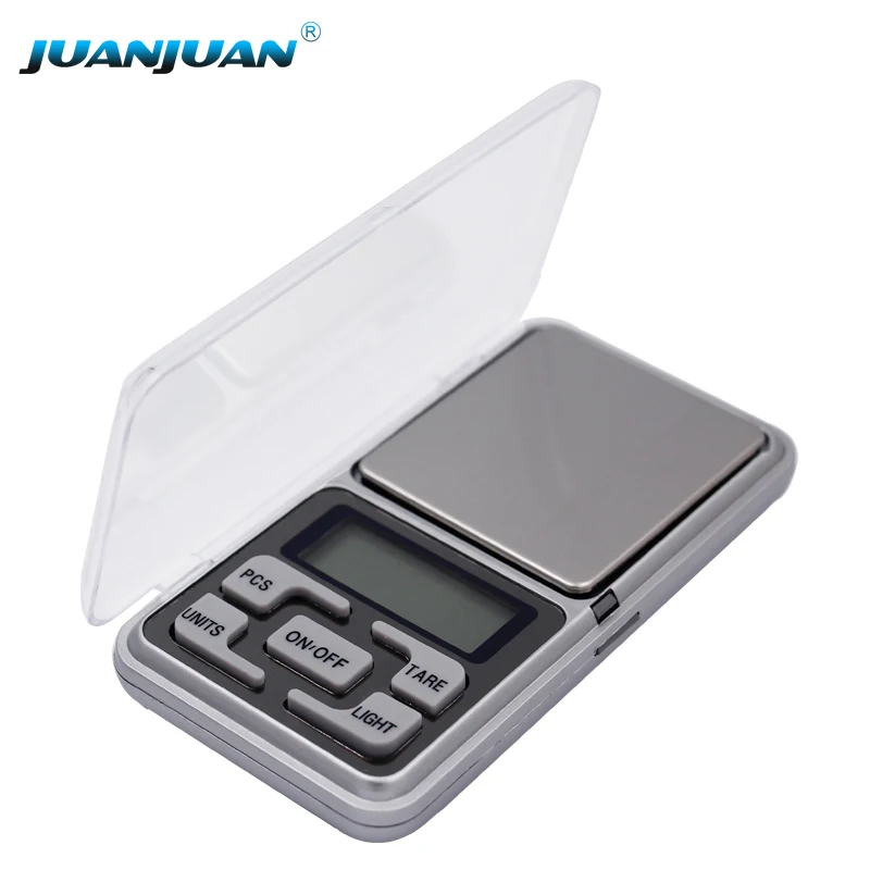 Hot Selling Mini Stainless steel 500g 0.01g LCD Jewelry Diamonds Weighing Electronic Pocket Digital Scale with Back-lit