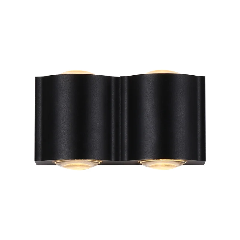 High power AC85-265V bright white outdoor lighting ip65 waterproof Aluminum 10w led wall lamp