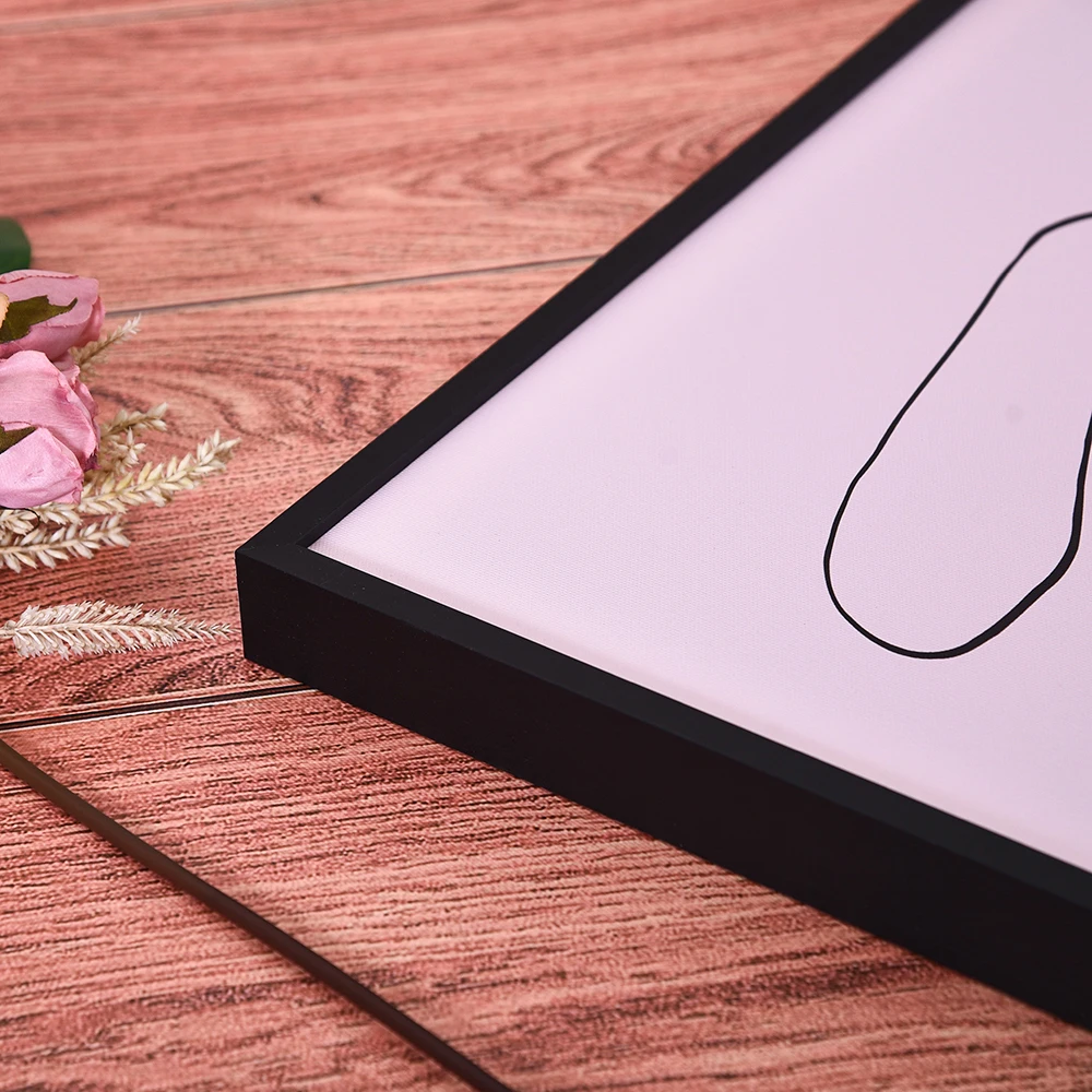 Minimalist Family Portrait Canvas Poster Abstract Wall Art Baby Line Drawing Art Decoration Design Wholesale