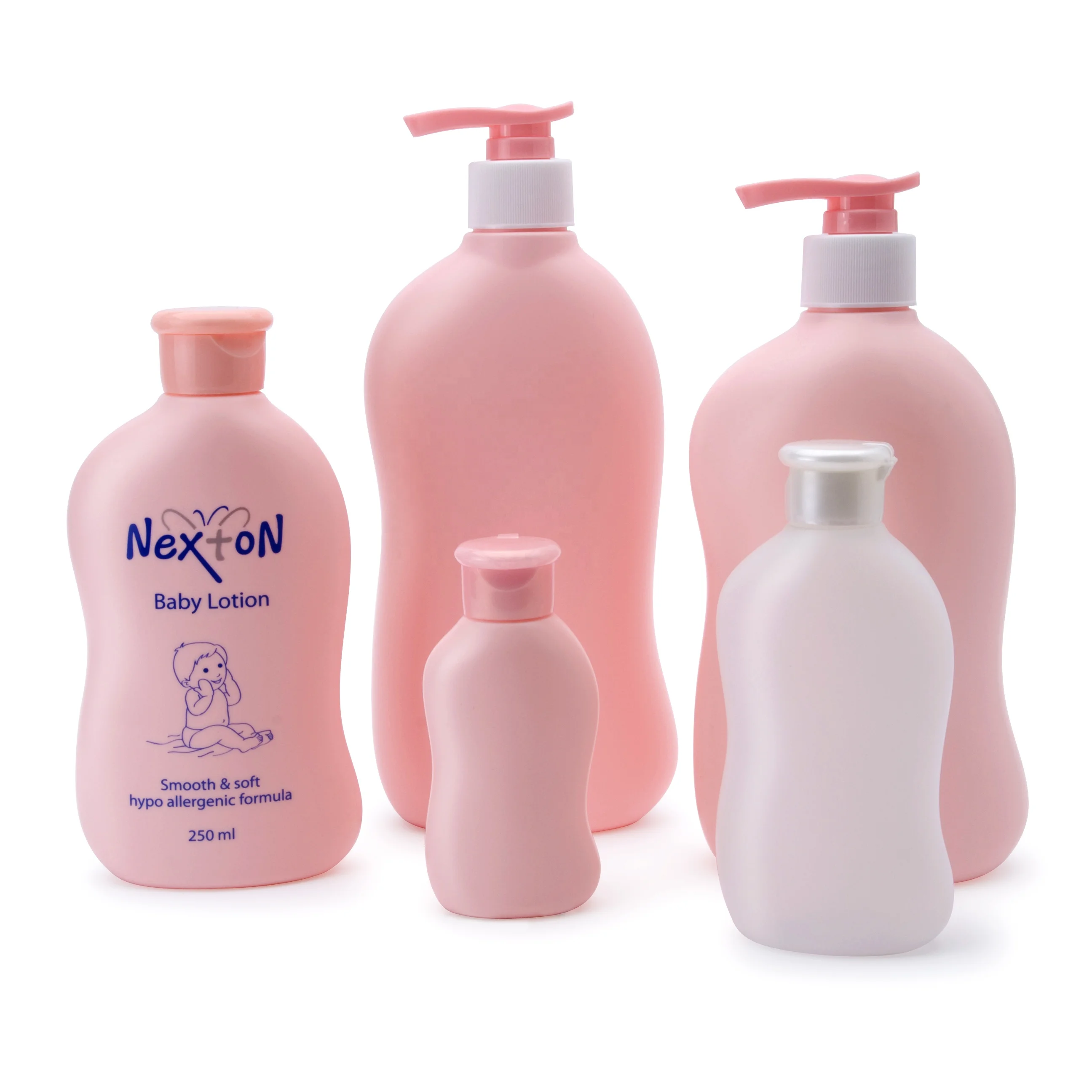 Baby Shampoo Bottle Shower Gel Body Lotion Pump Bottle for Baby Packaging Flip Cap Bottle