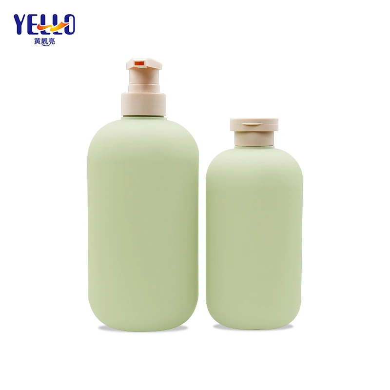 High Quality Big And Small Baby Bottle Cleaner Bottle For Shampoo Emulsion Baby Jar Bottle Set With Lid And Pump