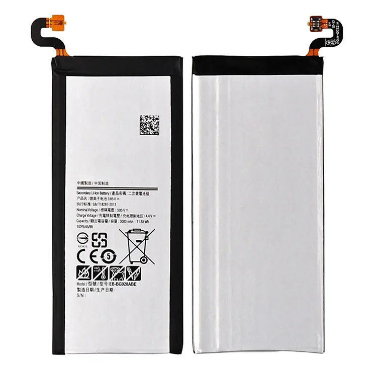 100% New original battery for Samsung Galaxy S6 edge plus G9250 G925F G925S replacement battery