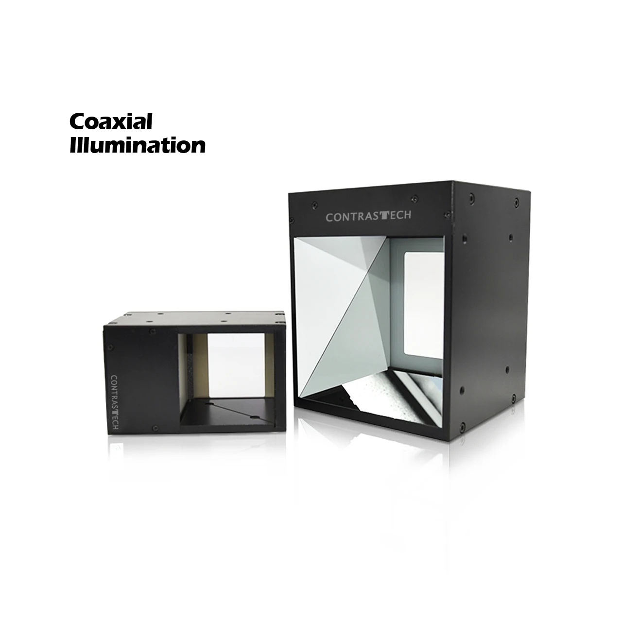 High Brightness Light Ray LED Coaxial Illumination Machine Vision Light for Bar Code Recognition CONTRASTECH