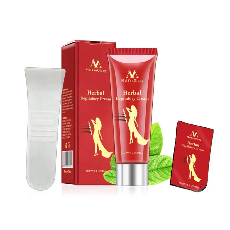 1.4oz/40g Instant Depilatory Cream Hair Removal Permanent Face Hand Body Armpit Underarm Unique Hair Removal Cream For Man Women