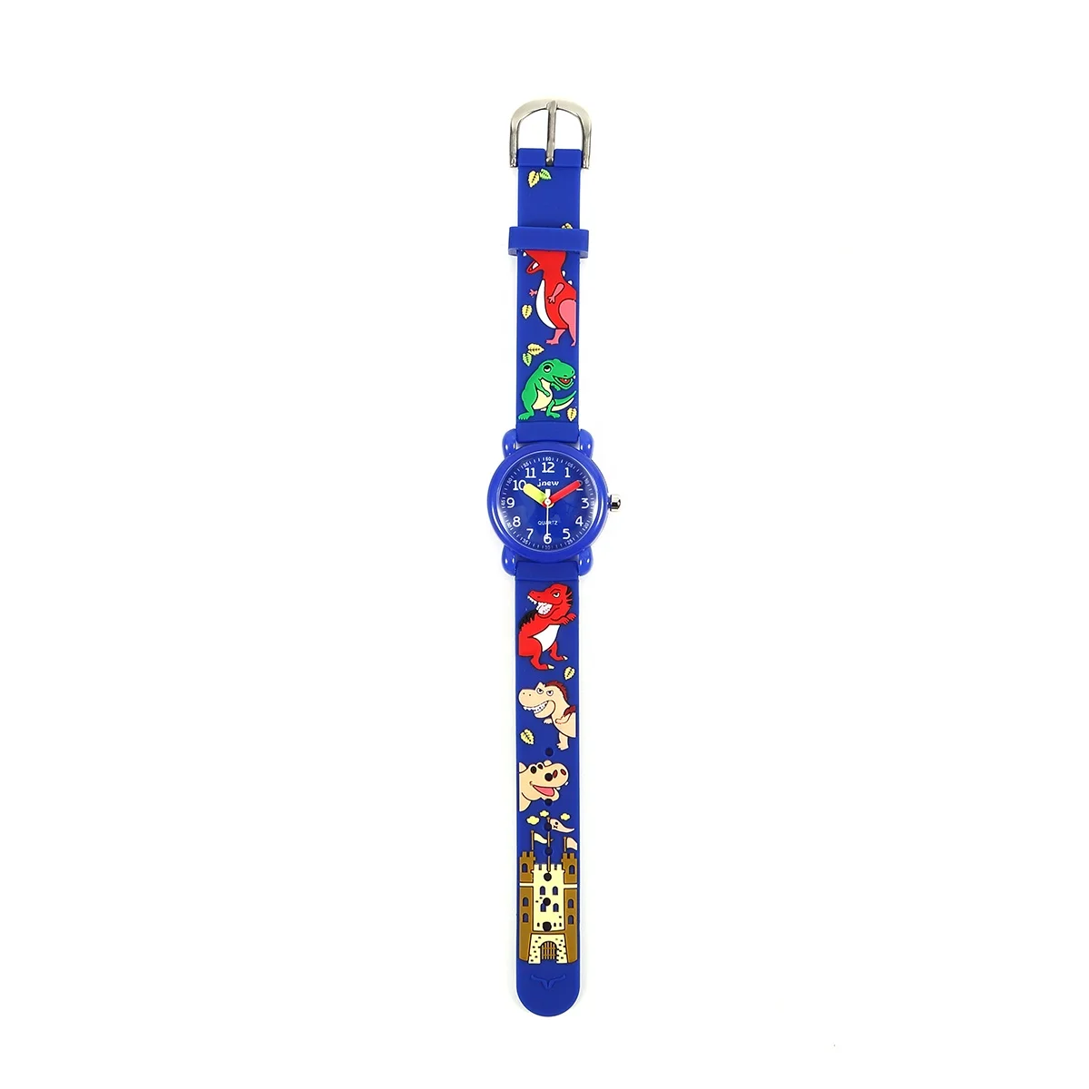 High quality stainless steel case back blue watch water resistant watch boys watches kids