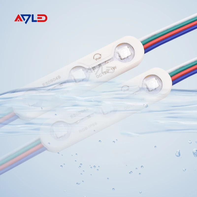 Супер яркий RGB знак светодиодный модуль 5050 smd 12 В световой