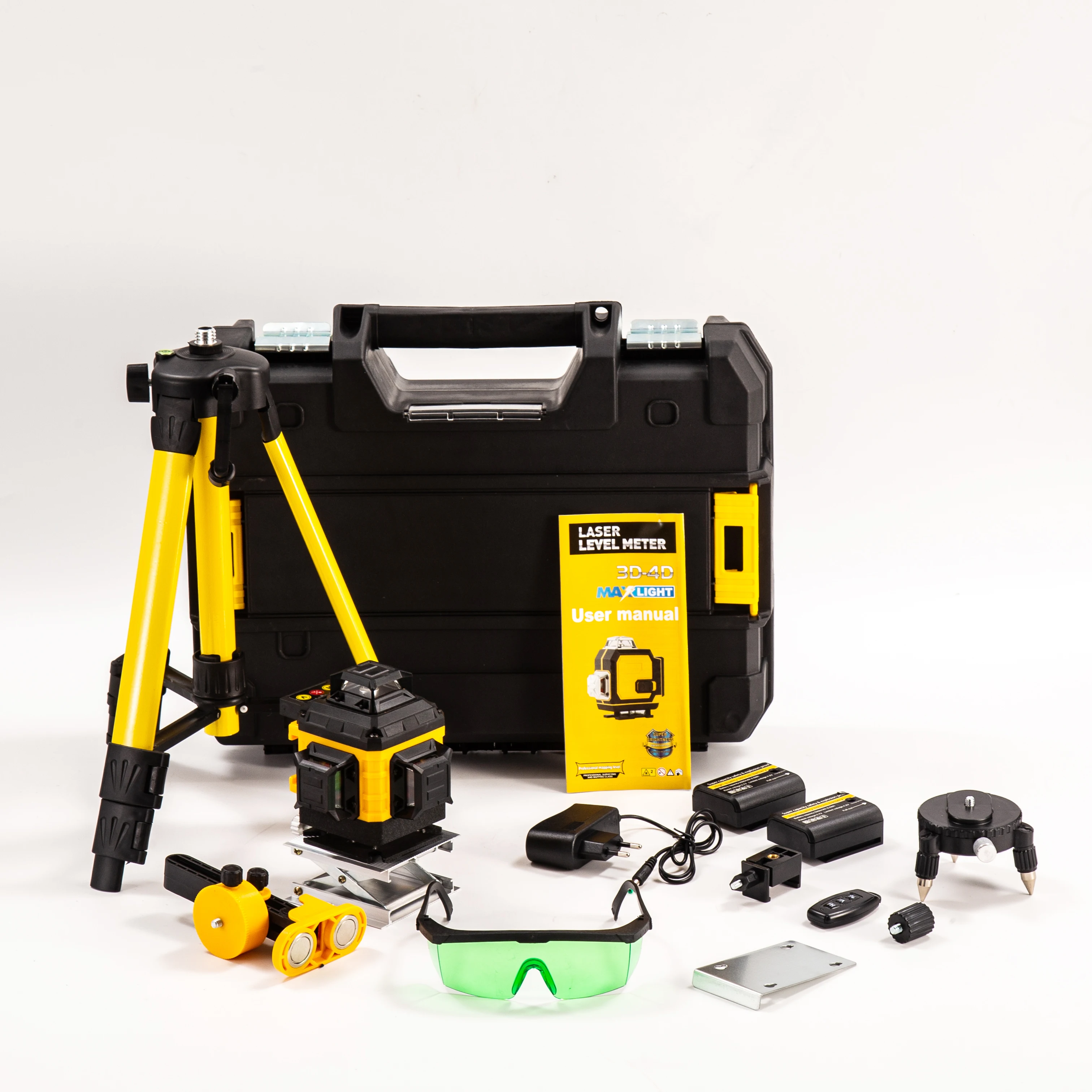 HIERKIN rechargeable battery prices caisse a outils set de herramientas laser level laser level machine rotation laser level