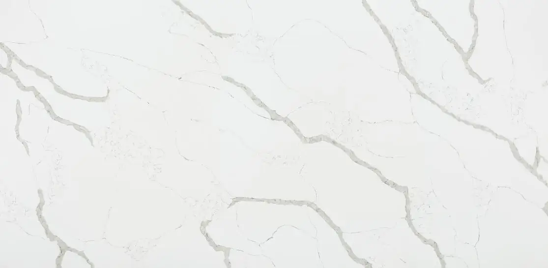 JLY9138 Calacatta white quartz stone slab manufacturer made wholesale quartz stone countertops prefab available