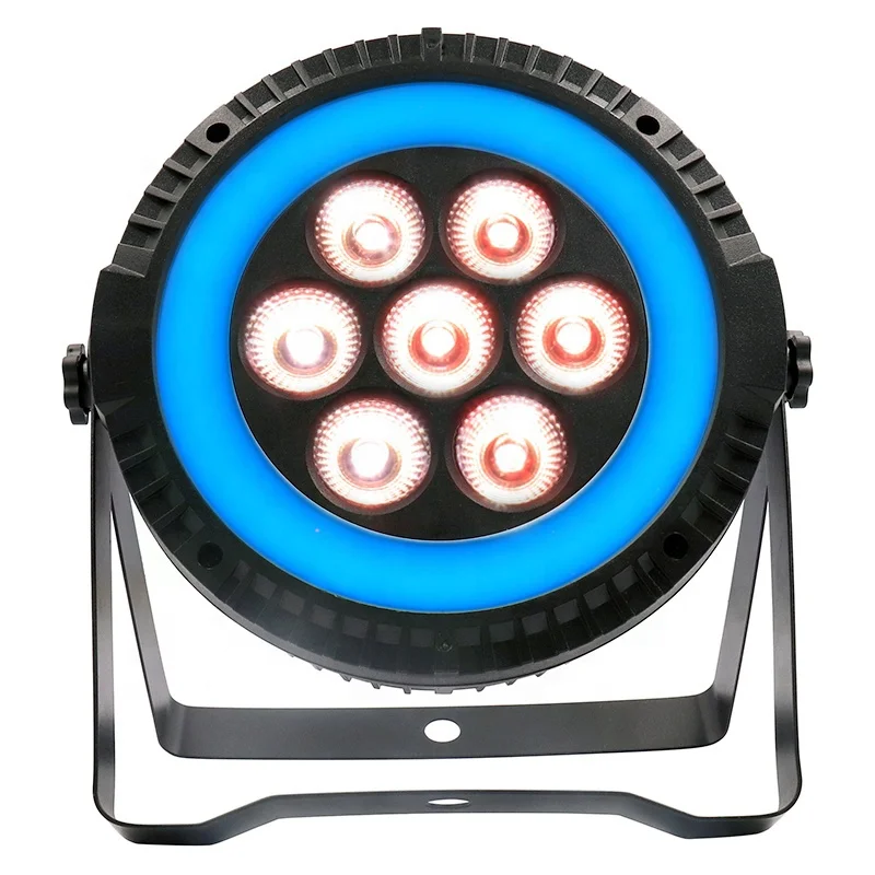 Jeesky JS-PA4807 120W RGBW 4in1 завод гуанджоу, прямая портативный dmx дежурные мини-светильники