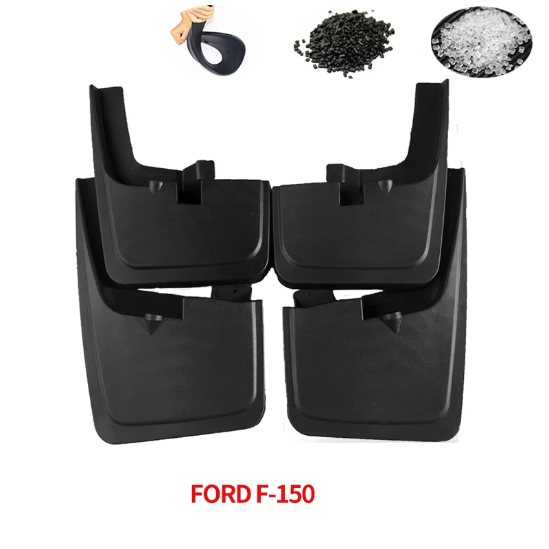 Car Mudguards Mud Flaps For Ford Raptor Series F150 Car Fender Splash Guard