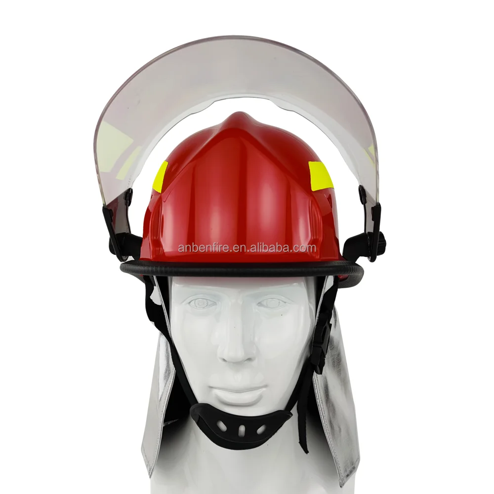 ANBEN FIRE Flame Retardant anti Smashing Fire Fighting Protective Firefighter Safety Helmet for Firemen