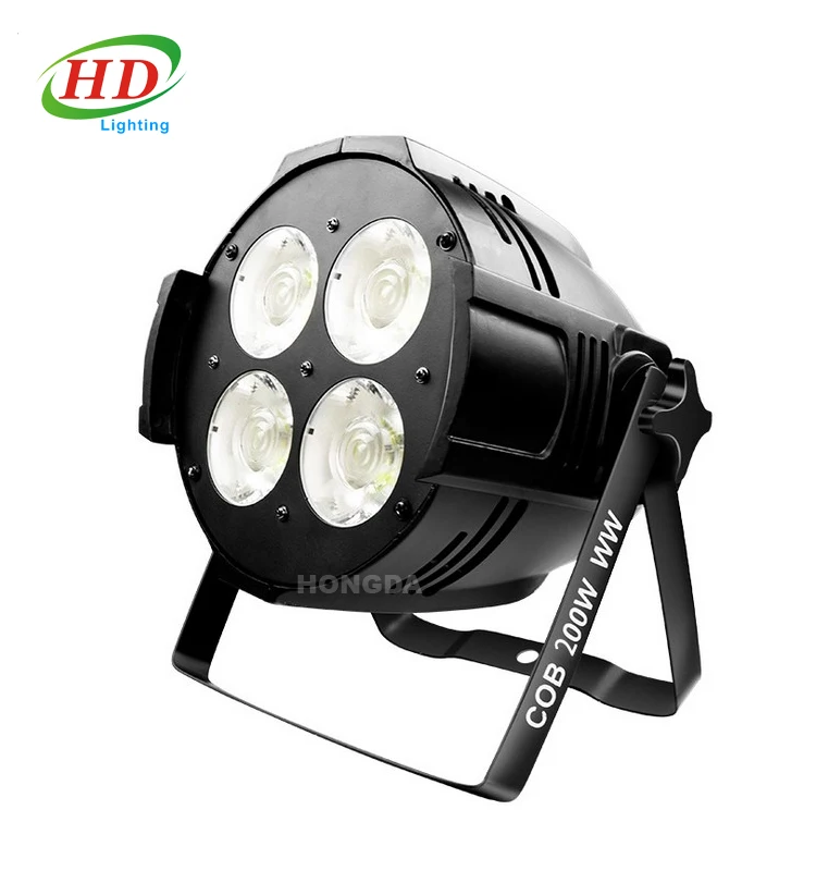 Event Lights DMX 200W warm white cold white COB LED Par Lighting led par 64 dj dj stage lights
