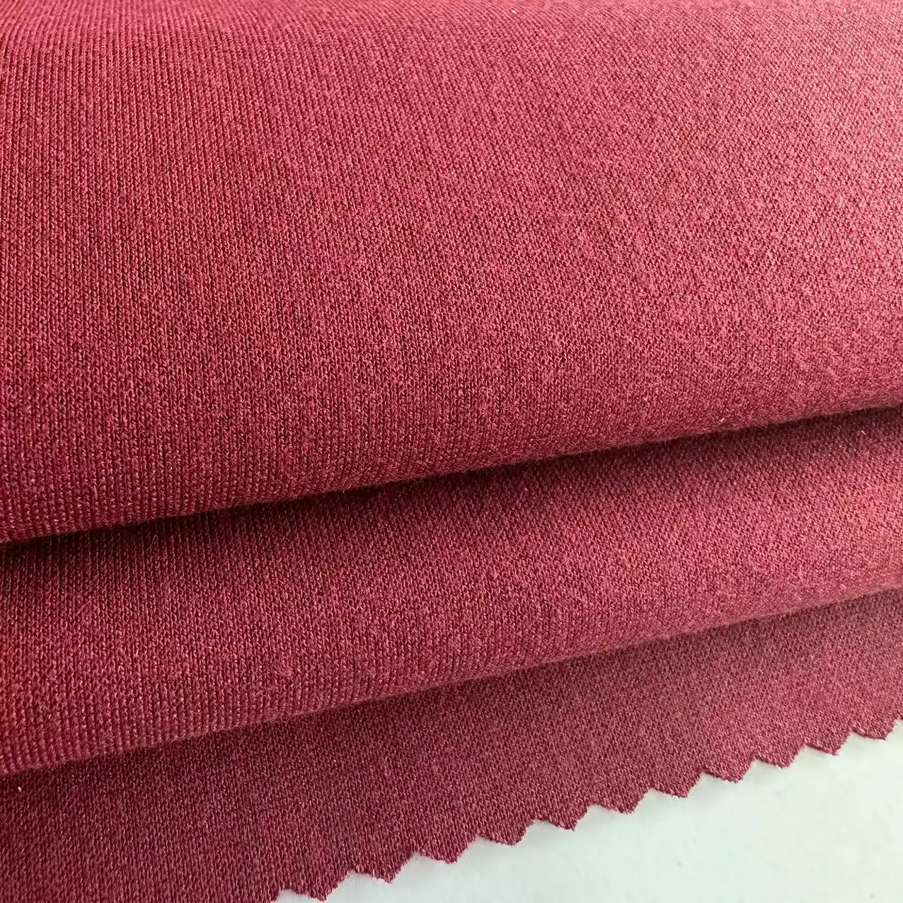 New fashion knit RN jersey fabric solid color rayon nylon spandex NR Ponte De Roma fabric for pants and sportswear