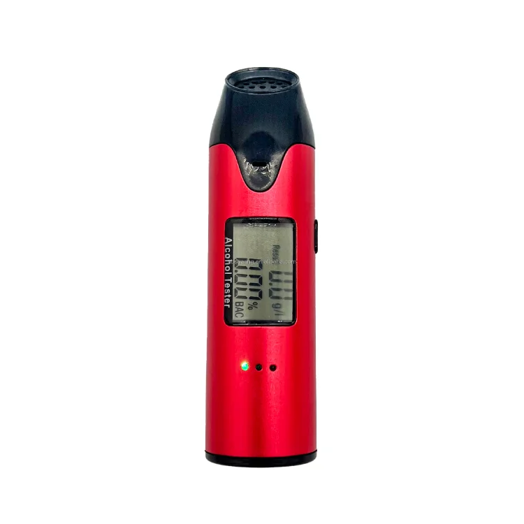 Digital Breath Alcohol Tester, Portable Breathalyzer for Personal & Professional Use with Digital LCD Screen, Fast Results
