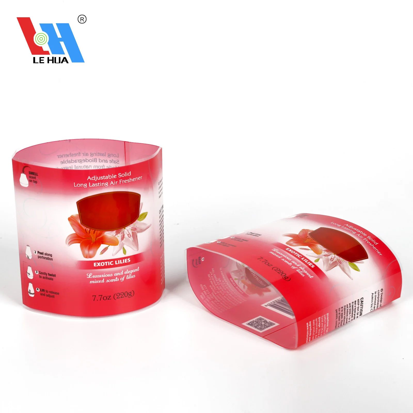 Customized Printing PVC/PET Plastic Shrink Sleeve Film Wrap For Perfumer Spray Bottle Special-shaped Bottle Packaging