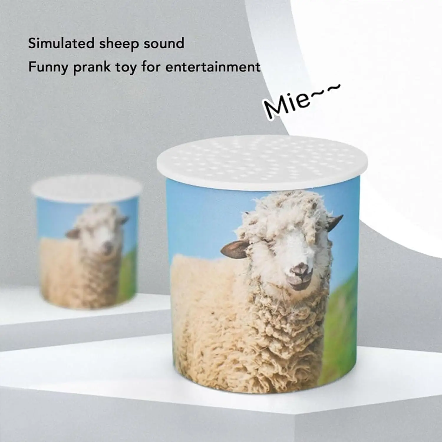 2024 New Sheep Sound Noise Maker Toy Sheep Trapped in Box Early Education Toys for Kids, Funny Prank Toy for Adult