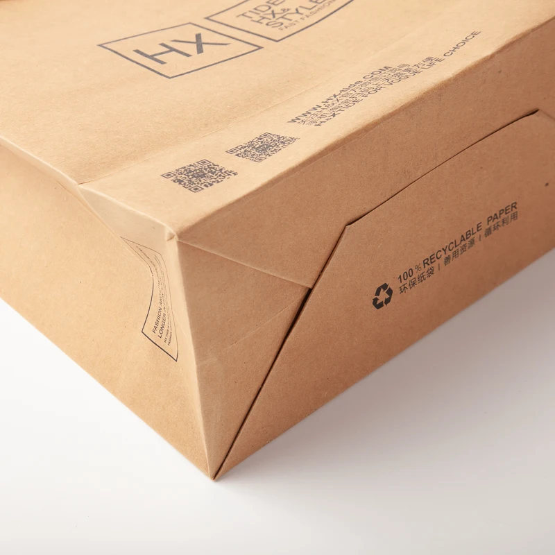 Ordinary kraft paper ziplock bag manufacturer kraft paper bag kraft paper bag candy