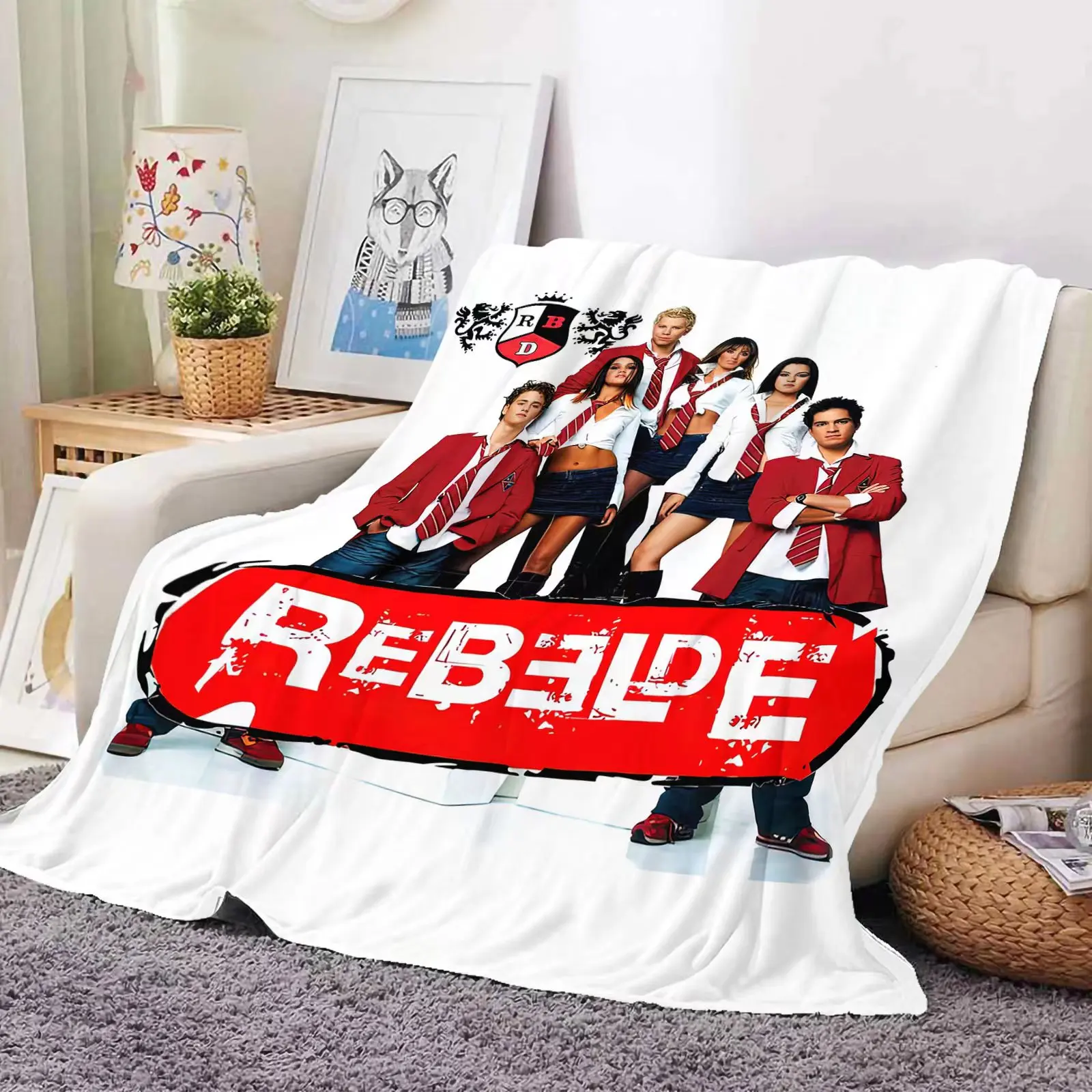 Популярное на заказ одеяло rbd Топ-звезда новейший дизайн rebelde