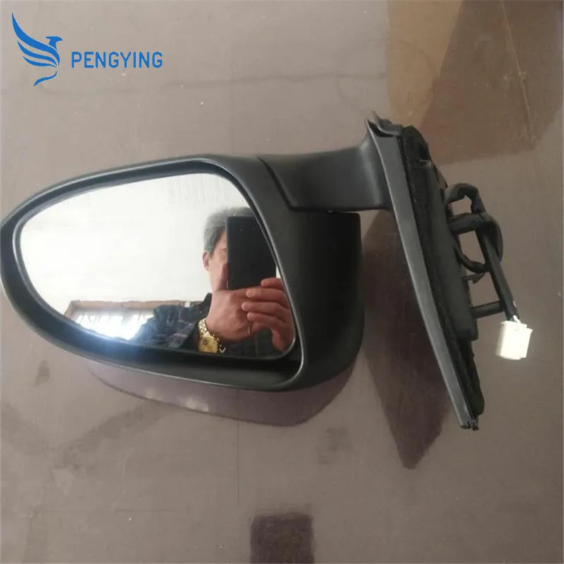 Auto spare parts good price car side rear view  mirror for Toyota Allion 2014 electric electric folding with LED lamp
