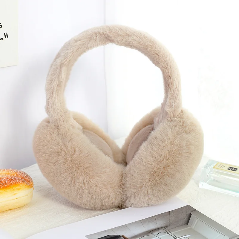Outdoor Winter Hot Sale Children Protective Earmuff Warm Soft Cute Plush Earmuffs  Play For Kids Adult